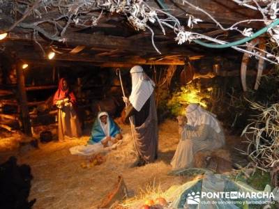 Senderismo Sierra Norte Madrid - Belén Viviente de Buitrago; senderos en andalucia